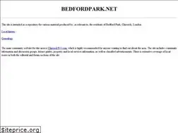 Sites similar to bedfordpark.net