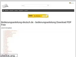Sites similar to bedienungsanleitung-deutsch.de
