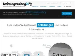 Sites similar to bedienungsanleitung24.de