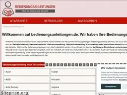 Sites similar to bedienungsanleitungen.de