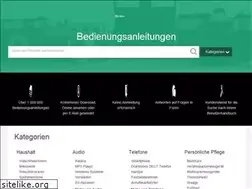 Sites similar to bedienungsanleitungfinden.de