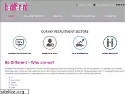 Sites similar to bedifferent.co.za