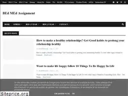 Sites similar to bedmedassignment.blogspot.com