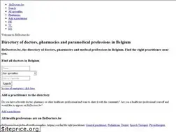 Sites similar to bedoctors.be