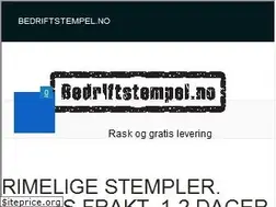 Sites similar to bedriftstempel.no