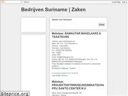 Sites similar to bedrijvensuriname.blogspot.com