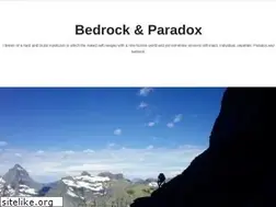 Sites similar to bedrockandparadox.com