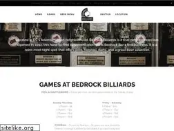 Sites similar to bedrockbilliards.com