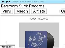 Sites similar to bedroomsuckrecords.com