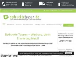 Sites similar to bedrucktetassen.de