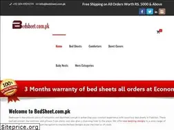 Sites similar to bedsheet.com.pk