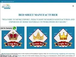 Sites similar to bedsheetmanufacturer.com