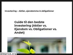 Sites similar to bedsteinvestering.dk