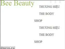 Sites similar to beebeauty.vn