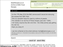 Sites similar to beebrecipes.co.uk