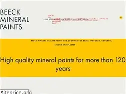 Sites similar to beeckmineralpaints.com