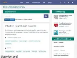 Sites similar to beedictionary.com