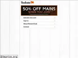 Sites similar to beefeatergrillrewardclub.mobi