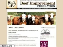 Sites similar to beefimprovement.org
