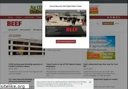 Sites similar to beefmagazine.com