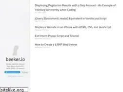 Sites similar to beeker.io