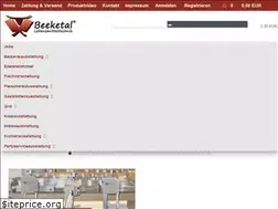 Sites similar to beeketal.de