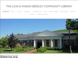 Sites similar to beekleylibrary.org