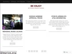 Sites similar to beenjoy.wordpress.com