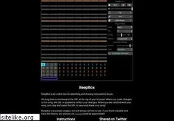 Sites similar to beepbox.co