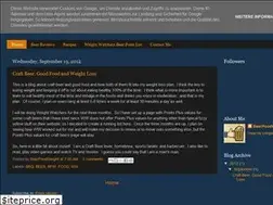 Sites similar to beerfoodweight.blogspot.com