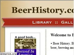 Sites similar to beerhistory.com