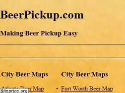 Sites similar to beerpickup.com