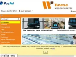 Sites similar to beeseshop.de