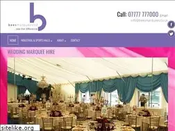 Sites similar to beesmarquees.co.uk