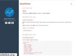 Sites similar to beeth0ven.github.io