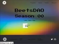 Sites similar to beetsdao.com