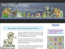 Sites similar to beeuniqueembroiderydesigns.com