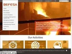 Sites similar to befesa.com