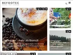 Sites similar to befootec.de