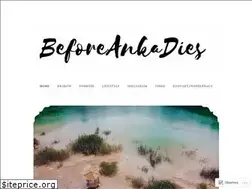 Sites similar to beforeankadies.wordpress.com