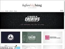 Sites similar to beforebigbang.fr