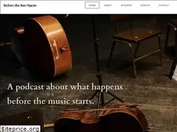 Sites similar to beforethebaropens.com