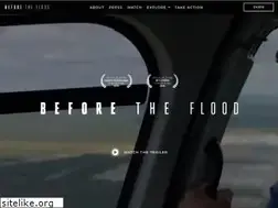 Sites similar to beforetheflood.com