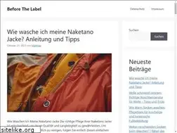 Sites similar to beforethelabel.com