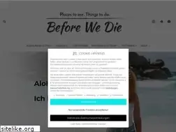 Sites similar to beforewedie.de