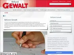 Sites similar to befund-gewalt.de