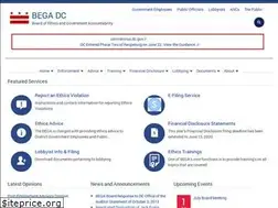 Sites similar to bega.dc.gov