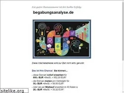 Sites similar to begabungsanalyse.de