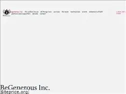Sites similar to begenerousinc.org