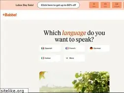 Sites similar to begin.babbel.com